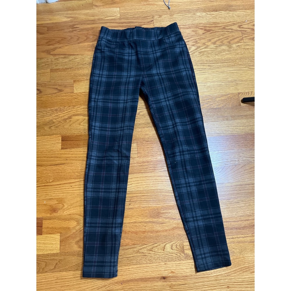 Sanctuary Cottage  Plaid Pull On Ponte Knit Leggings Career Casual Pants XS